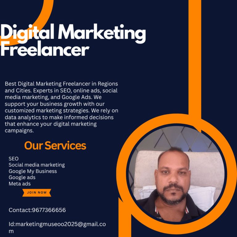 best digital marketing freelancer in Chennai